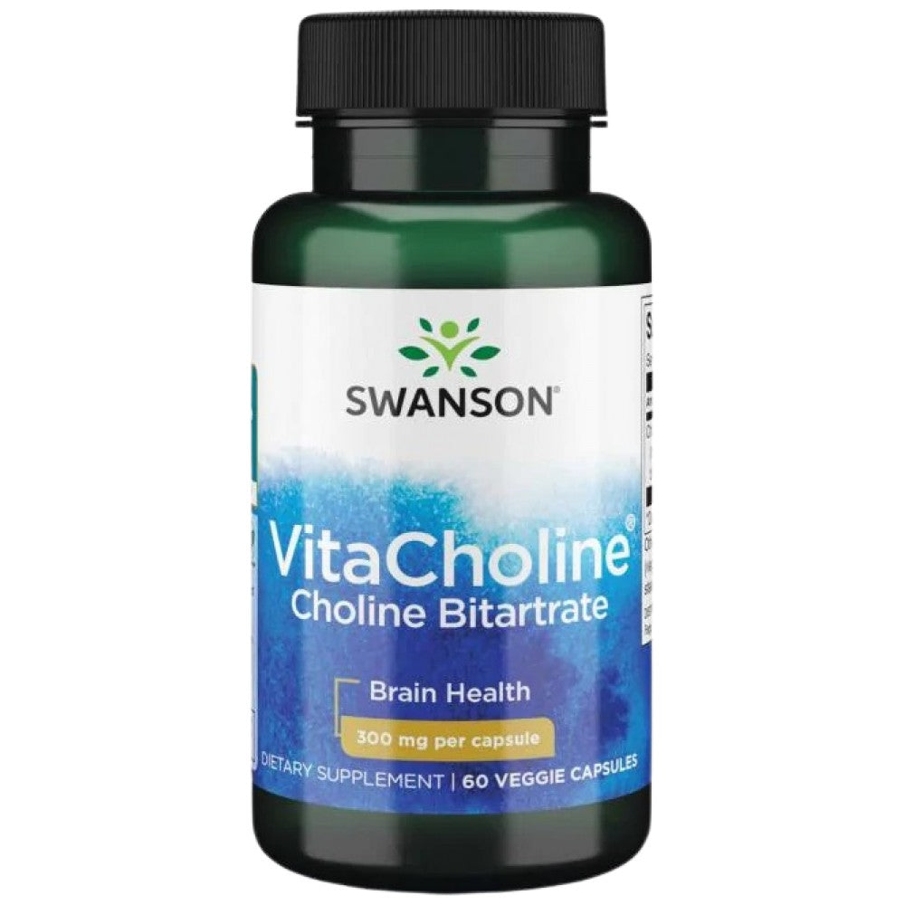 Vitacolina colina bitartrato 300 mg 60 capsule