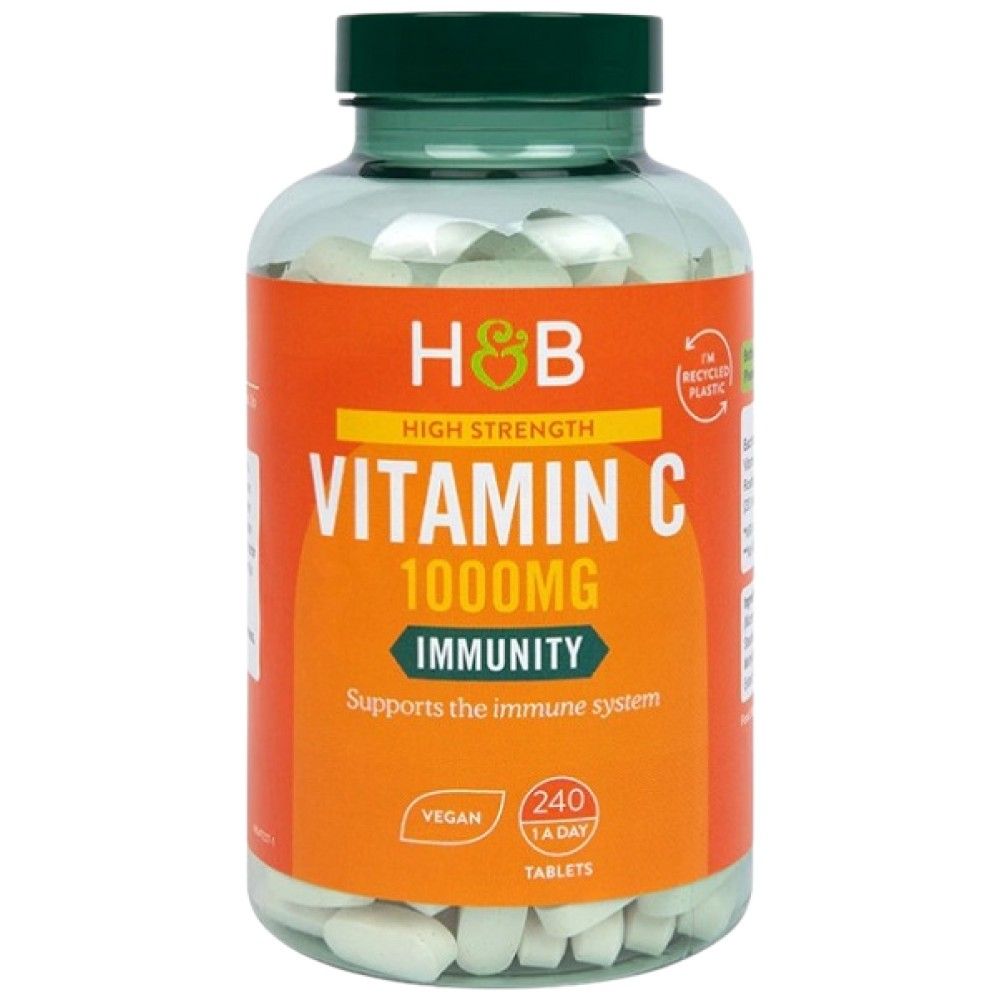 Vitamina C 1000 mg ad alta resistenza - 240 compresse