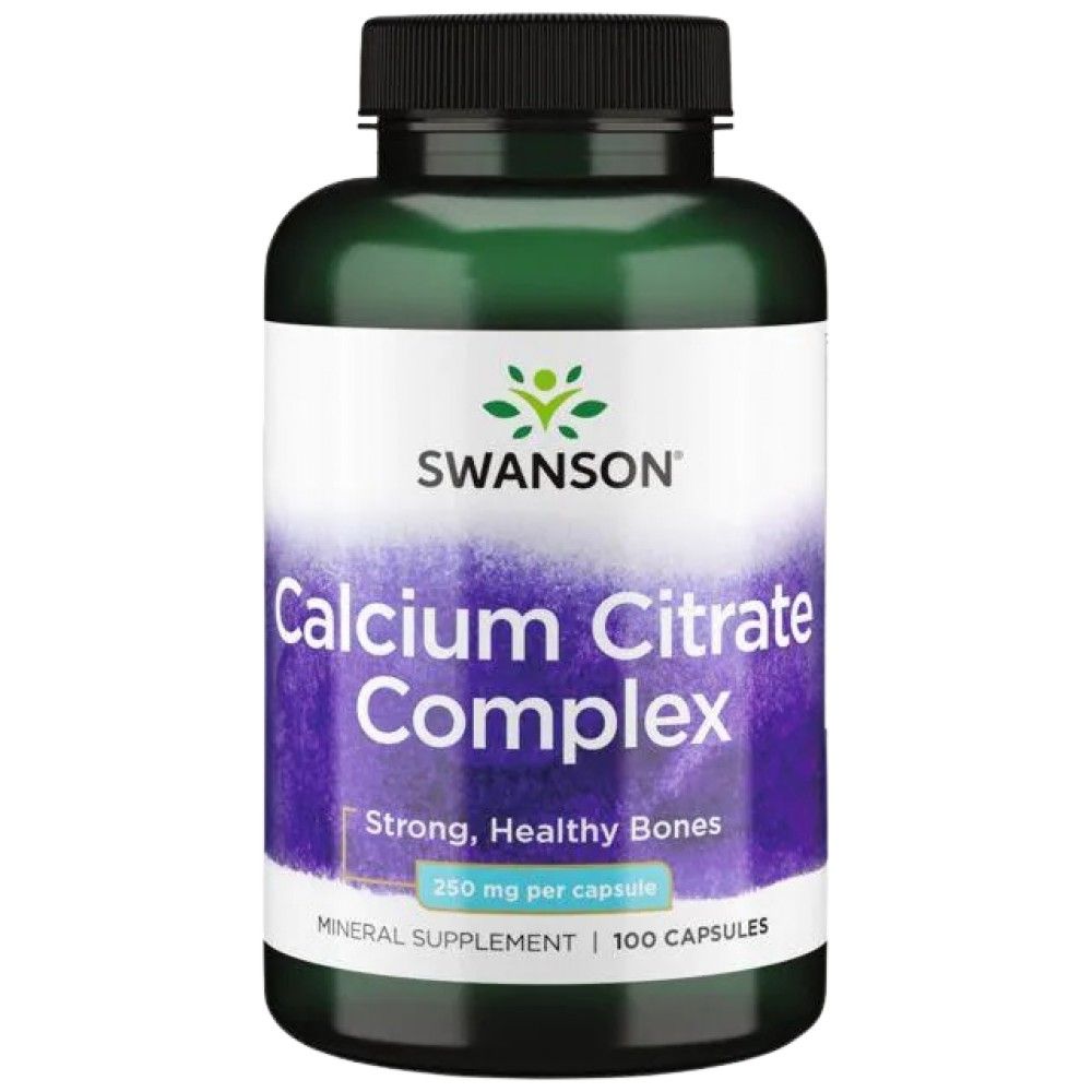 Complesso di citrato di calcio 250 mg - 100 capsule