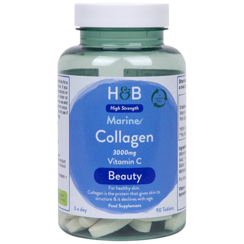 Collagene marino con vitamina C 3000 mg - 90 compresse
