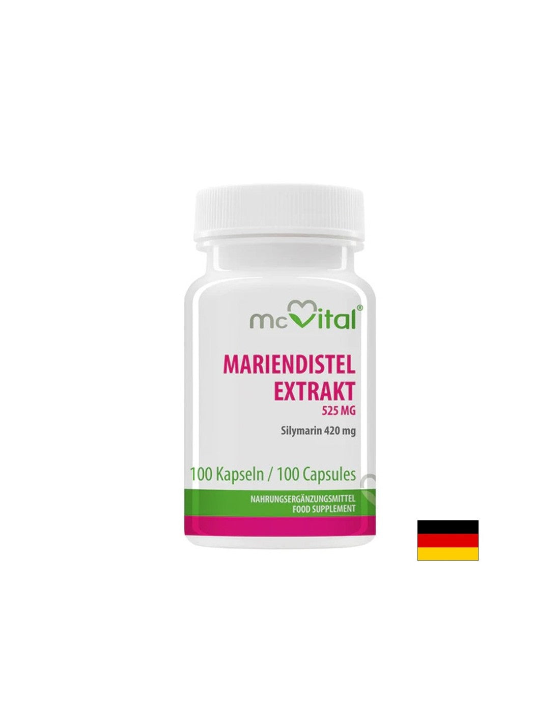 Cura del fegato - Estratto di cardo mariano, 525 mg x 100 capsule