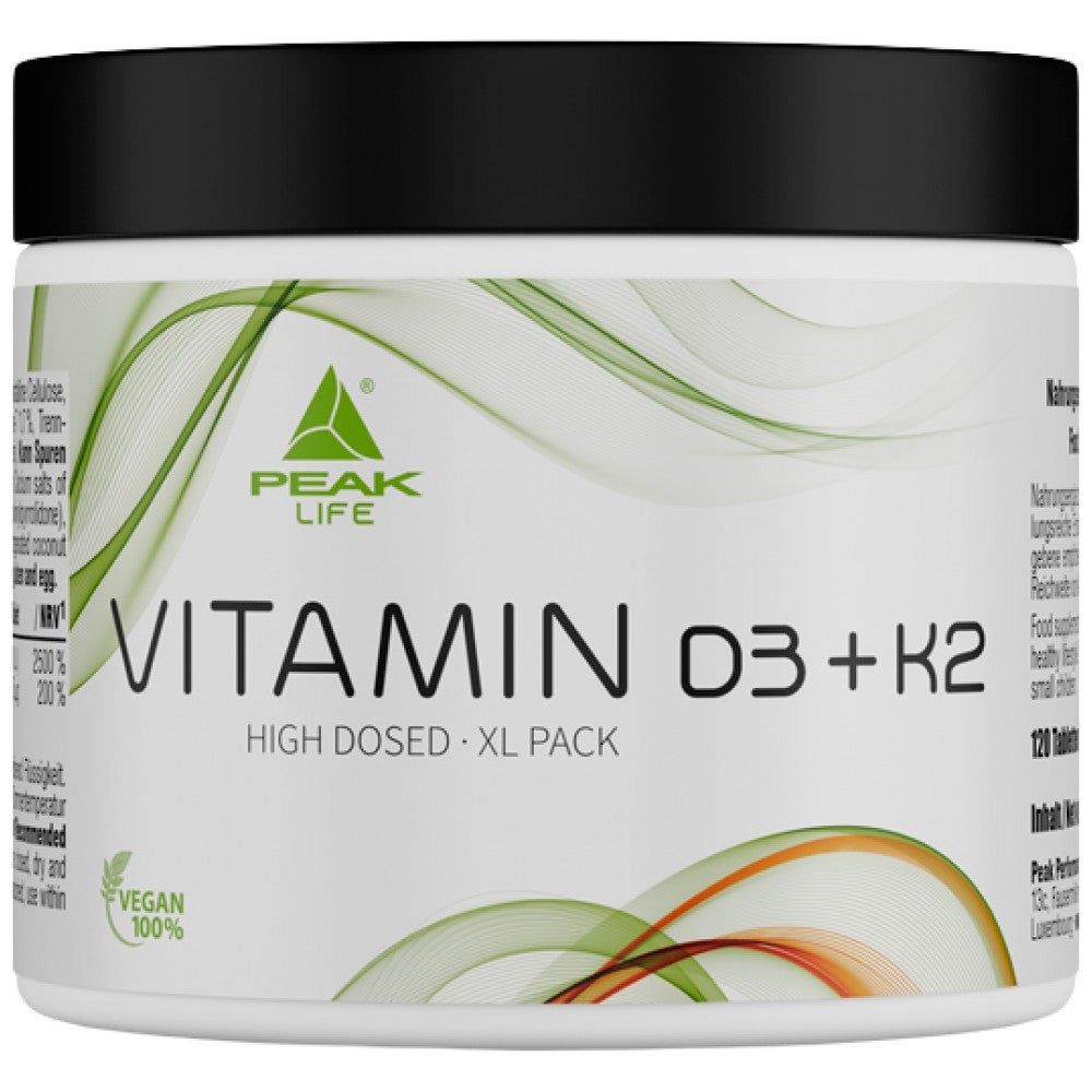 Compresse di vitamina D3 + k2 120