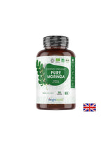Antiossidante, regola lo zucchero nel sangue - Moringa, 550 mg x 180 capsule