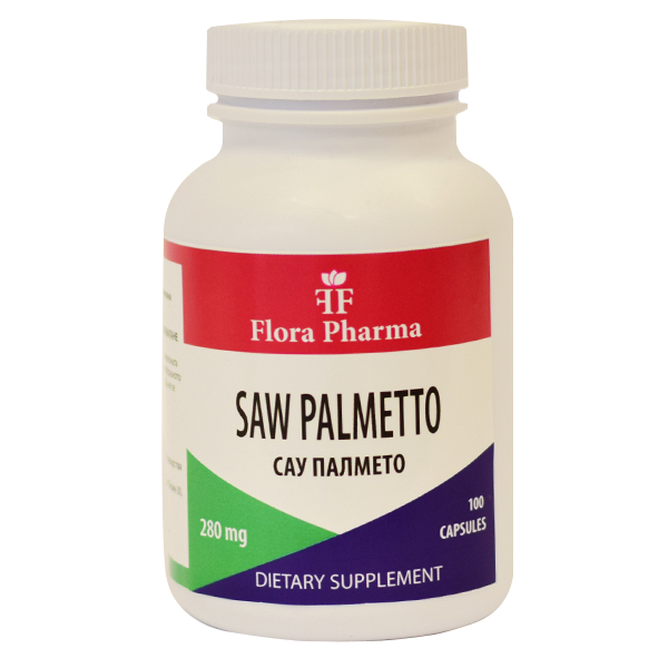 SAW PALMETTO 560 MG /100 capsule, 50 dosi/ FLORA FARMS