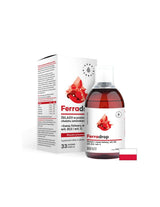 Ferro + acido folico con vitamine C, B6, B12, 500 ml <tc>Aura Herbals</tc>