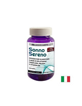 Melatonina + passiflora, melissa e vitamina B6 - Contro stress, insonnia, ansia, 30 compresse gelatinose