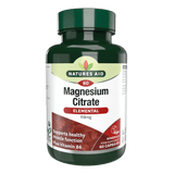 Citrato di magnesio + vitamina B6 (citrato di magnesio elementare) 119 mg 60 capsule Natures Aid