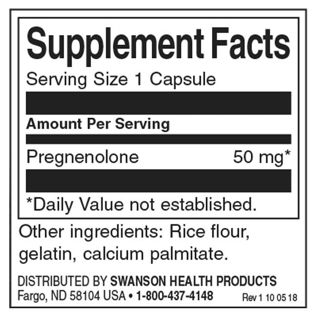 Pregnenolone - Super potente 50 mg./60 capsule - 0