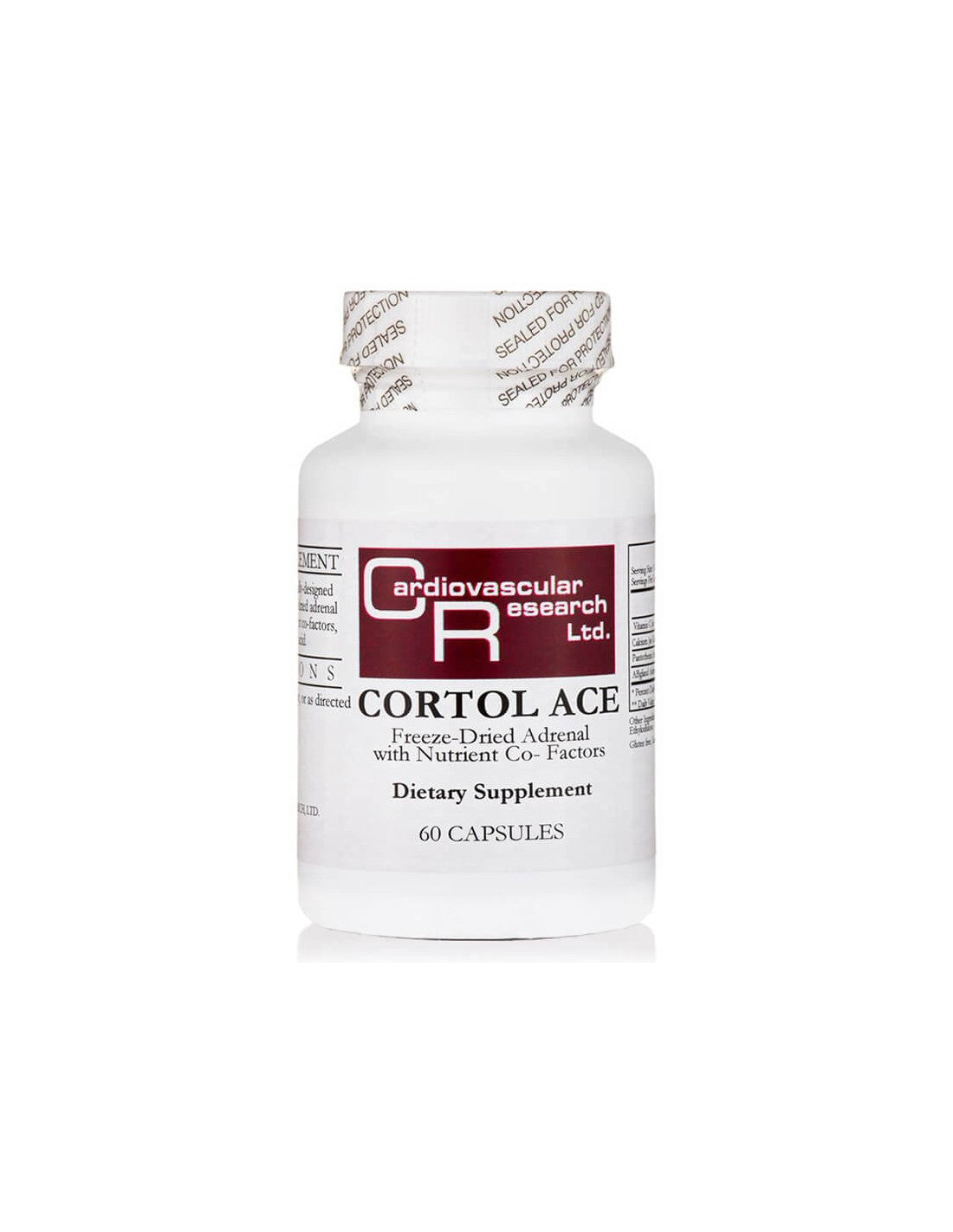 Affaticamento e stress surrenale - Ghiandola surrenale liofilizzata con cofattori nutrizionali, 60 capsule