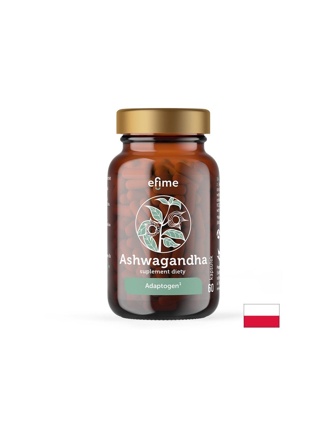 Stress e buon umore - Ashwagandha, 60 capsule EkaMedica