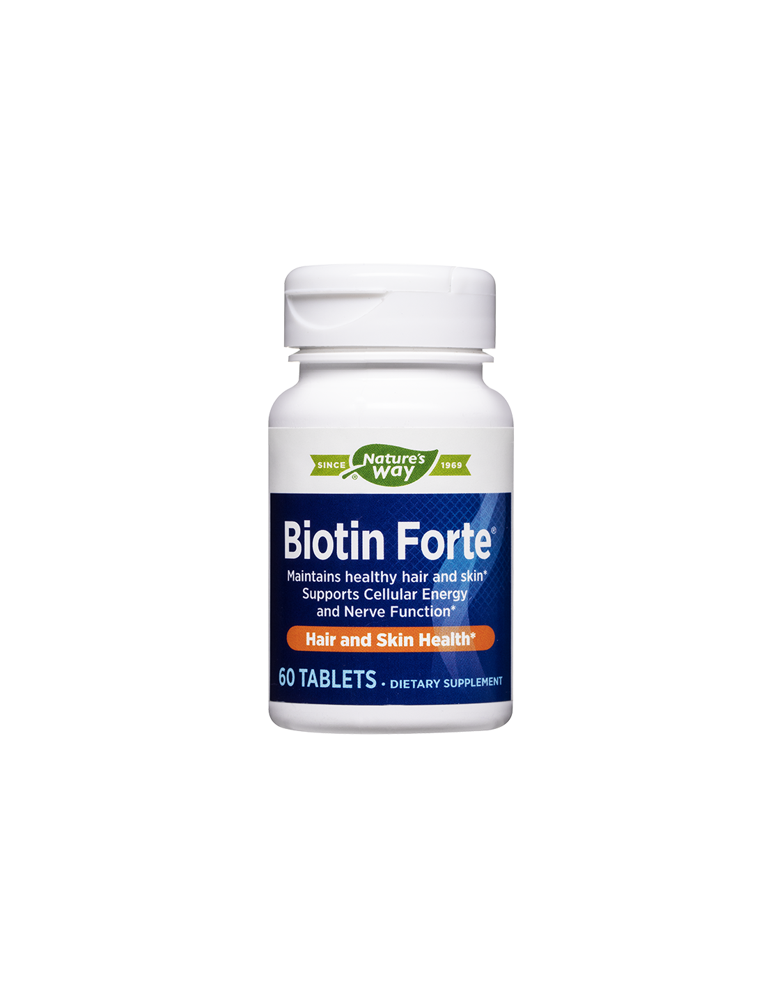 Biotin forte - capelli, pelle e unghie - Formula con vitamine, 60 compresse