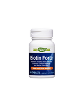 Biotin forte - capelli, pelle e unghie - Formula con vitamine, 60 compresse