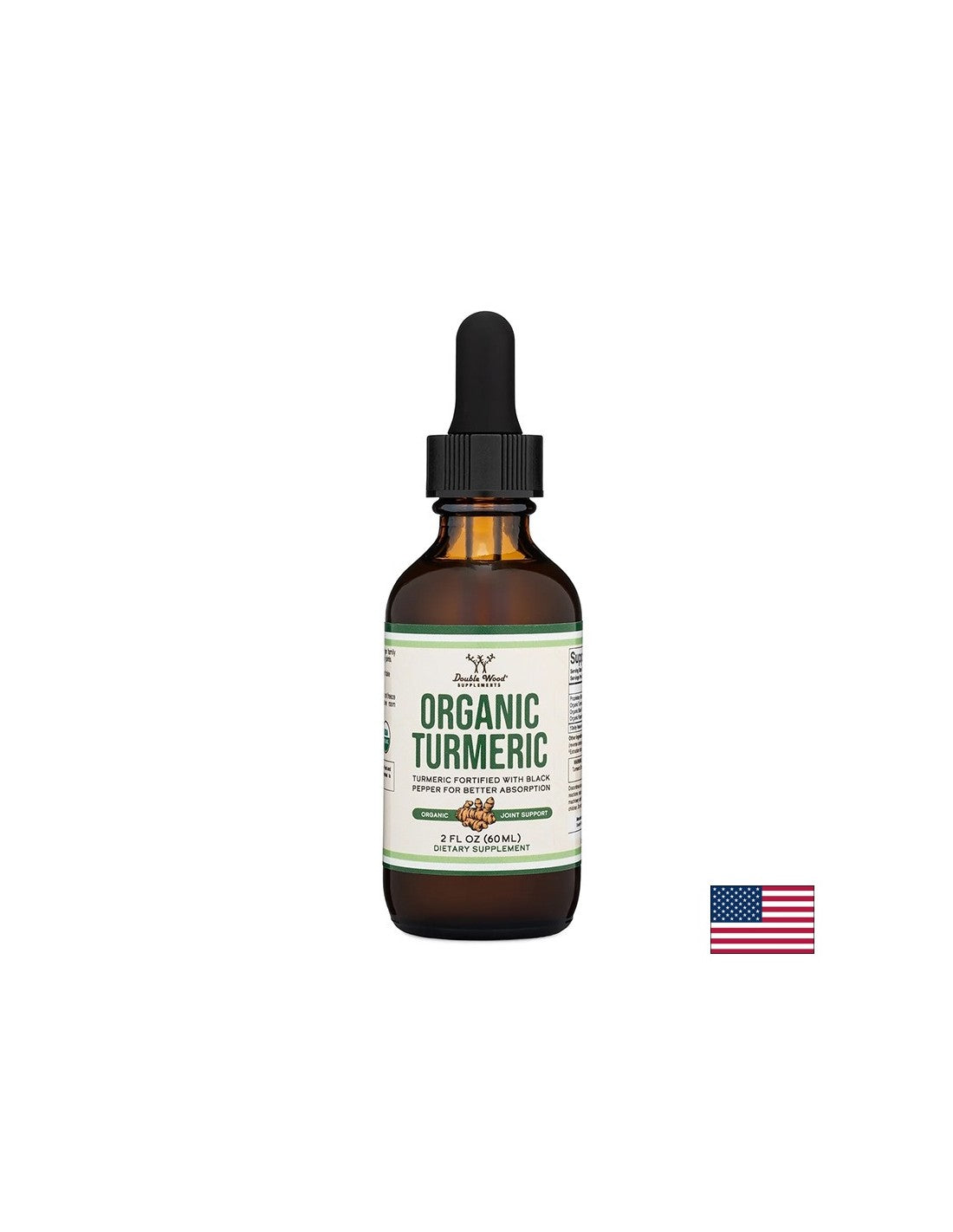 Ossa e Articolazioni - Curcuma + Pepe Nero, Zenzero, Rosmarino, Cannella e Salvia, gocce da 60 ml