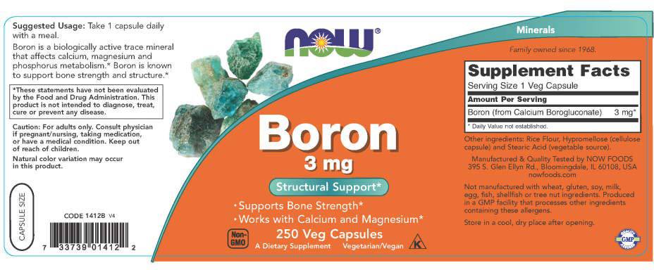 Boro 3 mg - 250 capsule