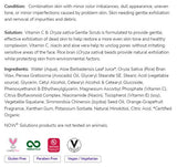 Vitamina C & Oryza Sativa Gentle Scrub | Paraben gratuito - 118 ml