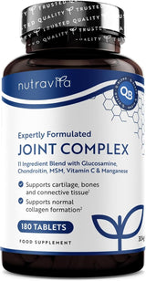 Complesso articolare con glucosamina, condroitina, MSM e manganese - 180 compresse (6 mesi di assunzione)