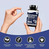 Complesso di Magnesio – 240 capsule ad alta concentrazione – Vegano – <tc>Nutravita</tc>