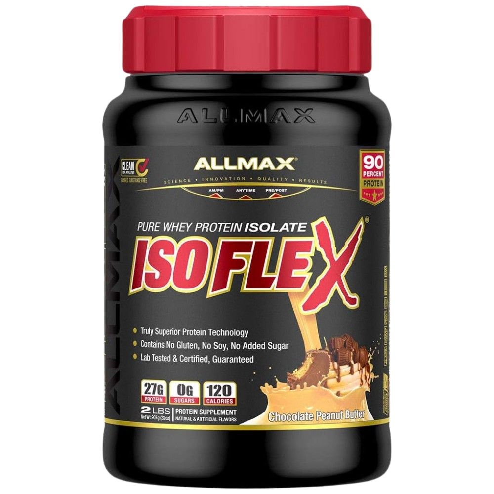 Isoflex | Isolato di siero di latte puro ~ tecnologia proteica veramente superiore - 908 grammi