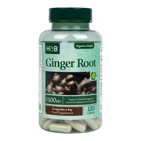 Ginger Root 1100mg - 120 capsules - Nutra Best Europe