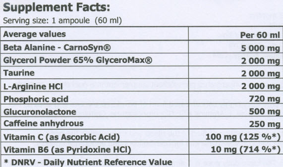 Shot cellup/60 ml.
