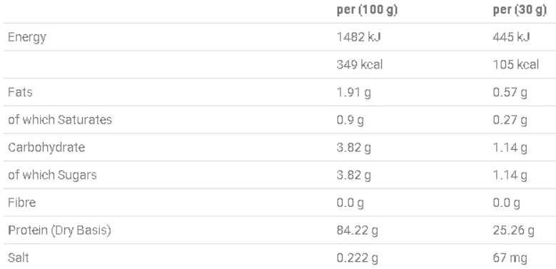 Proteina micellare a caseina - 900 grammi