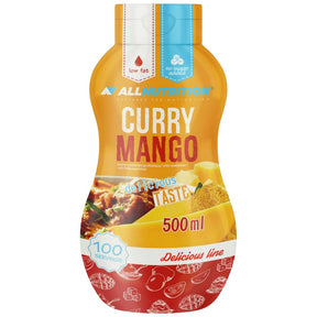 Zero Calorie Sauce | Curry Mango - 500 ml - Nutra Best Europe