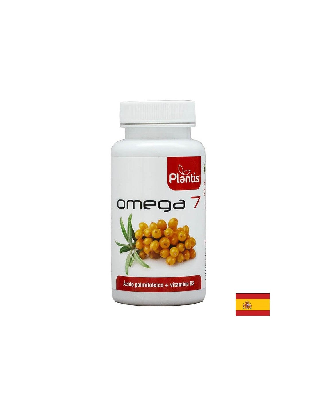 Omega-7 + vitamina B2 Plantis® - Bella pelle e salute cardiovascolare, 60 capsule softgel