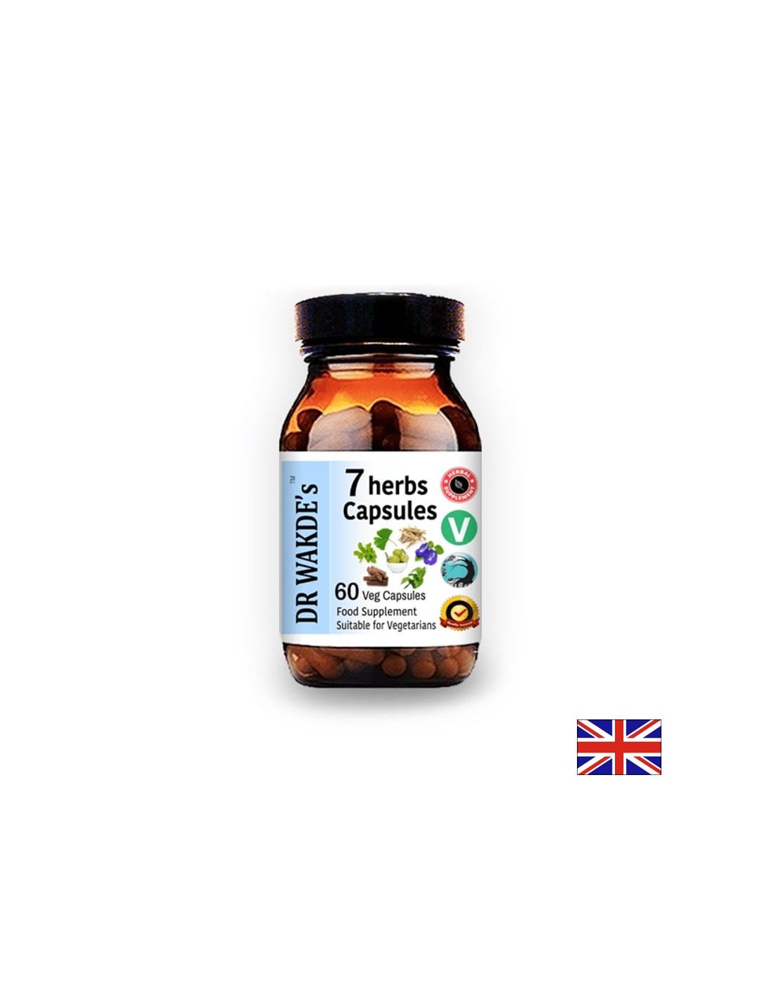 7 erbe - 7 erbe ayurveda, 60 capsule dr wakde's