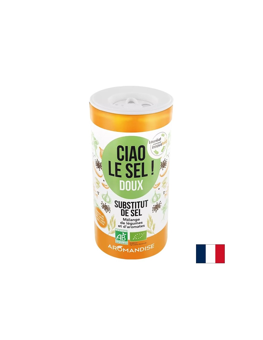 Sostituto alternativo al sale normale (gusto delicato), 70 g