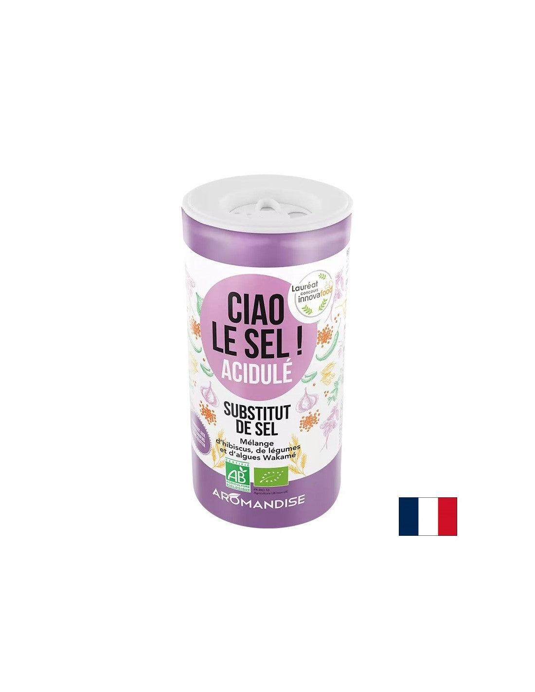 Sostituto alternativo del sale normale (dal sapore leggermente aspro), 70 g