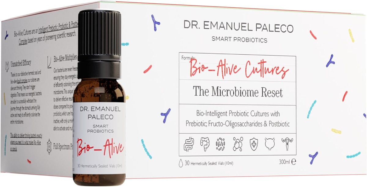Tribiotic Bio–<tc>Alive</tc>® 300 CFU (probiotico, prebiotico e postbiotico) 30 dosi