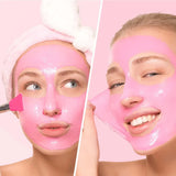 Maschera peeling idratante con carbone attivo e argilla rosa - 75 ml
