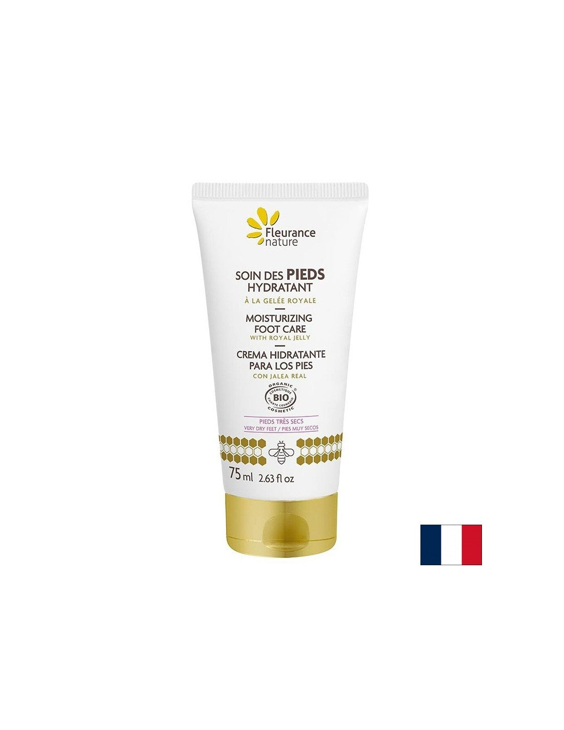 Crema idratante piedi con pappa reale, BIOLOGICA, 75 ml
