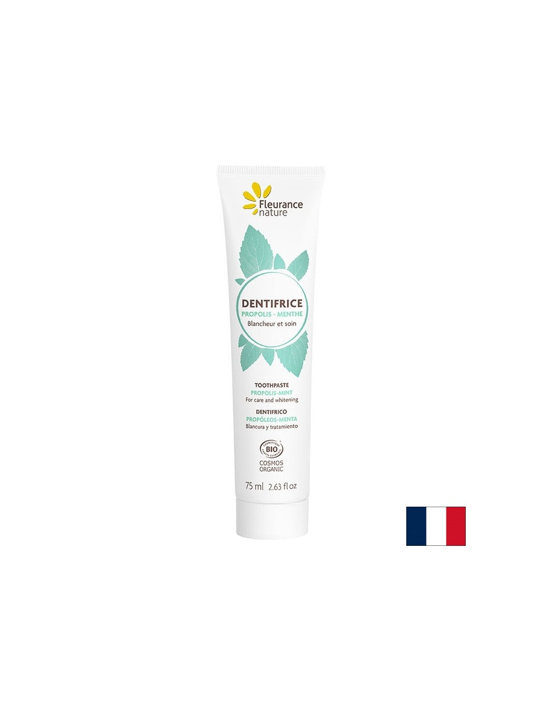 Dentifricio alla Menta e Propoli Bio, 75 ml Fleurance Nature