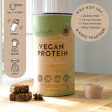 Proteine ​​vegane + enzimi - 750 g (cioccolato) <tc>Nutravita</tc>