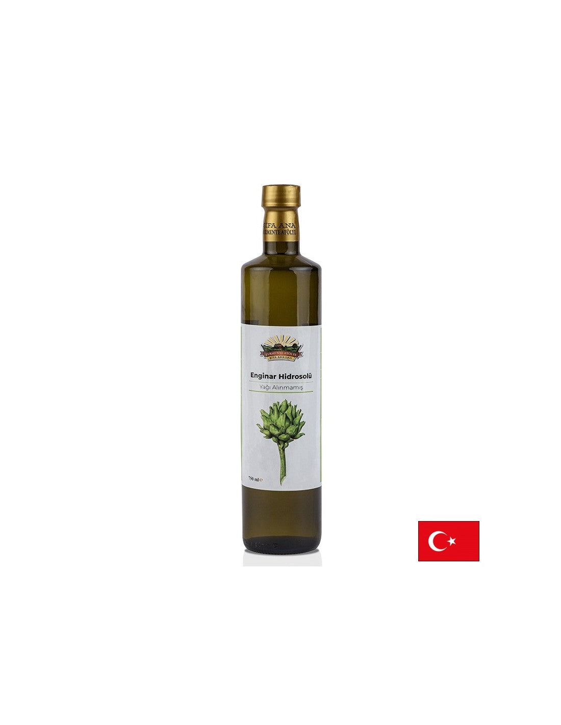 Idrosol di carciofo (acqua floreale) - Cura della pelle, del fegato e della cistifellea, 750 ml