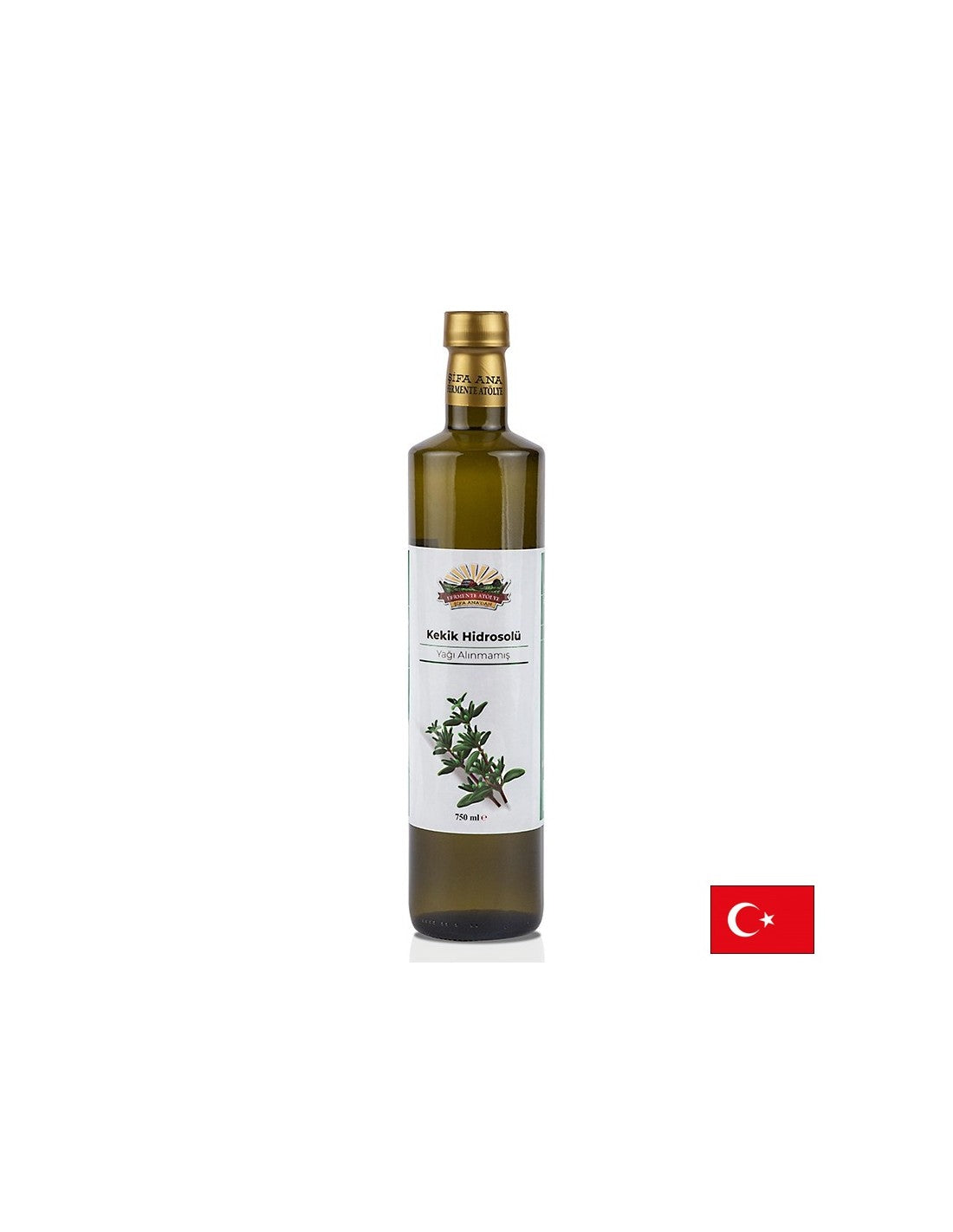 Idrosol di timo (acqua floreale) - Cura della pelle e delle vie respiratorie, 750 ml