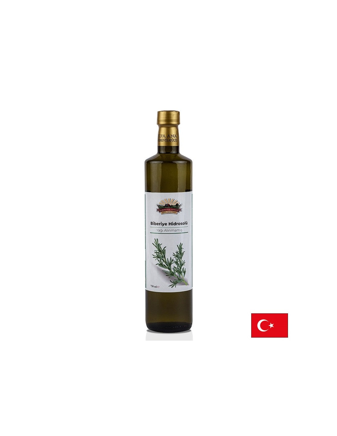 Idrosol di rosmarino (acqua floreale) - Cura della pelle e dei capelli, tonico per la mente, 750 ml