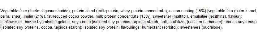 Barra proteica alta 33% keto - 12 x 60 grammi