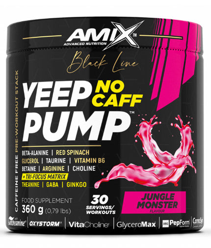 Pompa Yeep della linea nera no caff 0,360 kg