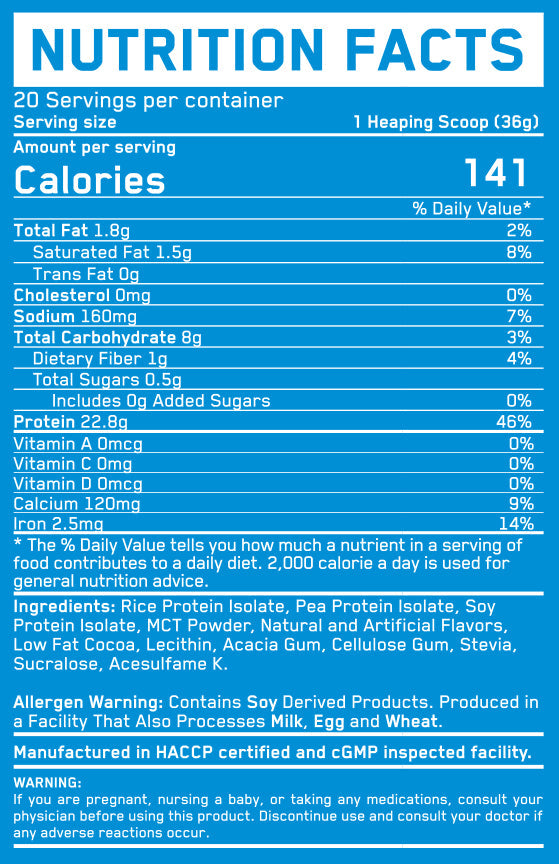 Proteina vegetale - 0,750 kg