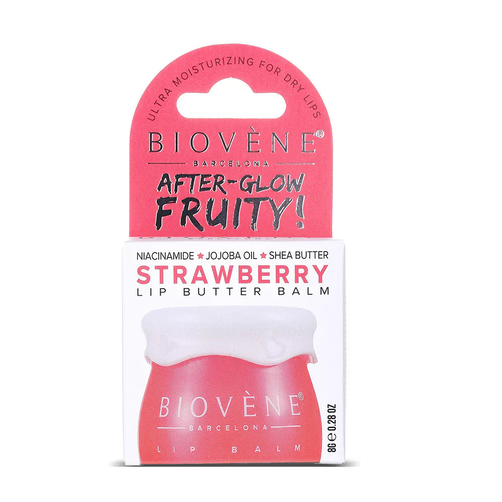 Balsamo per labbra con fragola e niacinamide per un finale radioso - 8 grammi