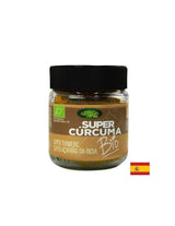 Spezie aromatiche biologiche - Curcuma, carruba, pepe nero e zenzero, 80 g, polvere