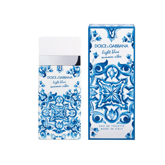 Dolce e Gabbana vibrazioni estive azzurra eau de toilette spray 50ml