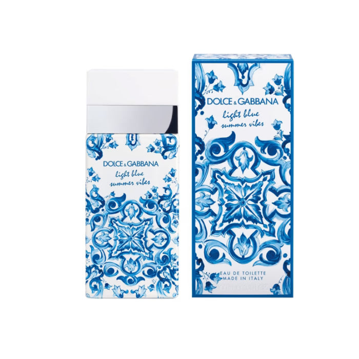 Dolce e Gabbana vibrazioni estive azzurra eau de toilette spray 100ml