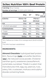 100% proteina di manzo 0,900 kg
