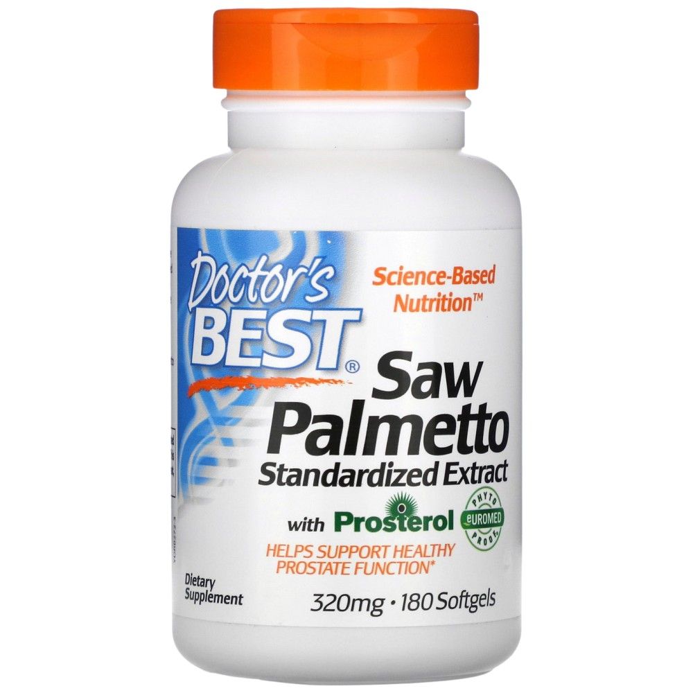 Best Saw Palmetto 320 mg - 180 capsule in gel