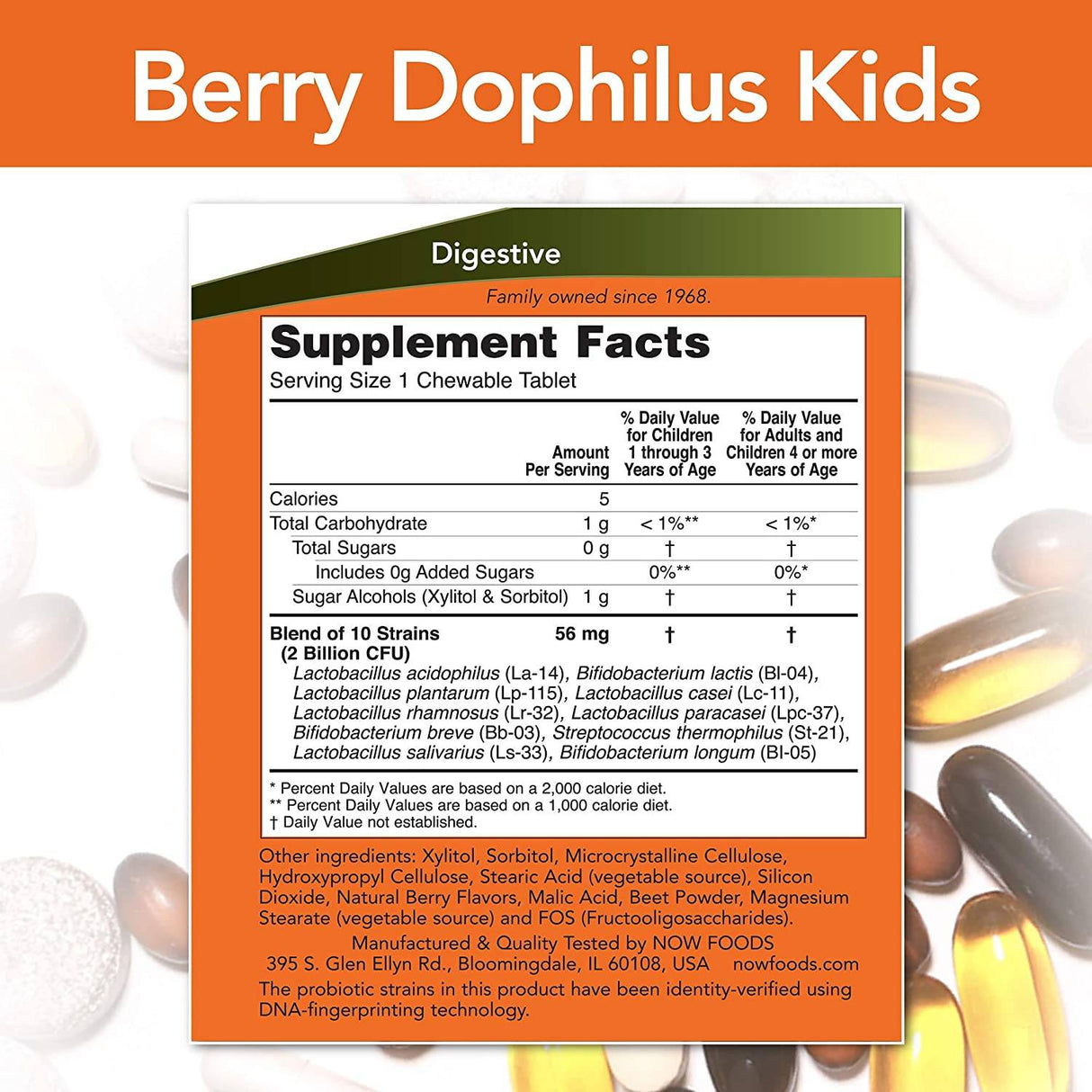 BERRYDOPHILUS - 60 compresse masticabili