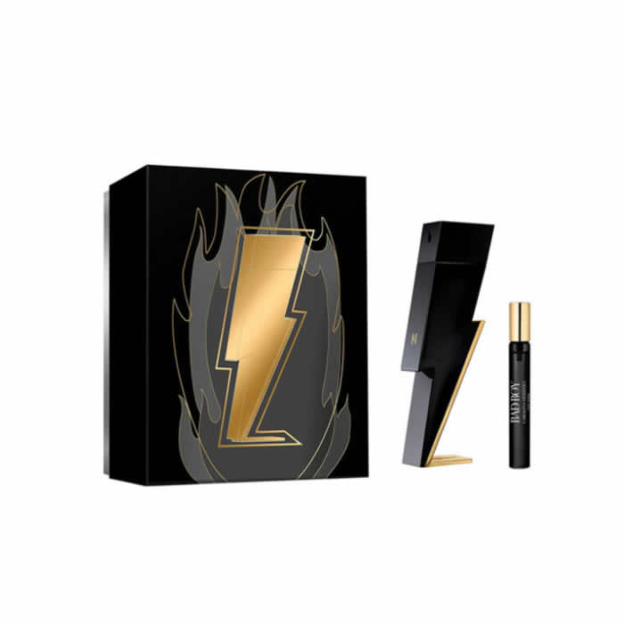 <tc>CAROLINA HERRERA</tc> Bad Boy Eau de Toilette Spray 100ml Set 2 Pezzi