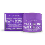 Crema idratante ialuronica notturna per il ripristino della pelle di notte 50 ml